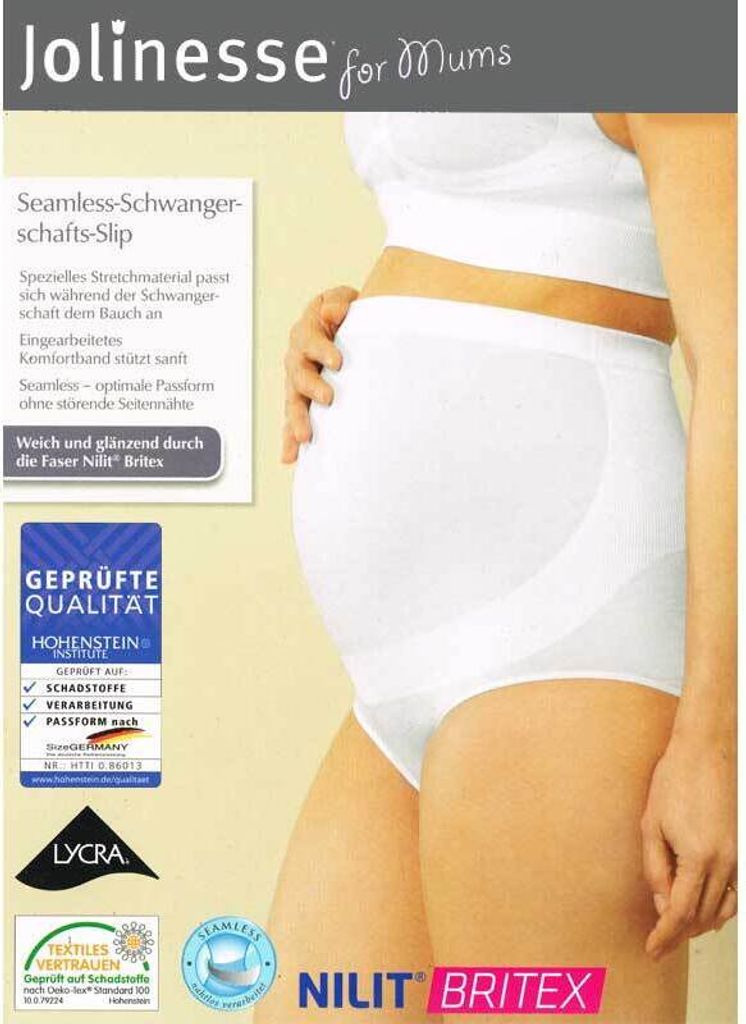 Seamless Schwangerschafts-Slip IAN 86013 Weiß S (36/38) Produktbild 