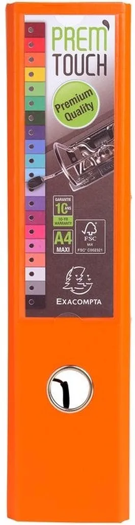 Classeur A4 Orange Dos 80mm Lot de 10 : Fini le Désordre au Bureau !