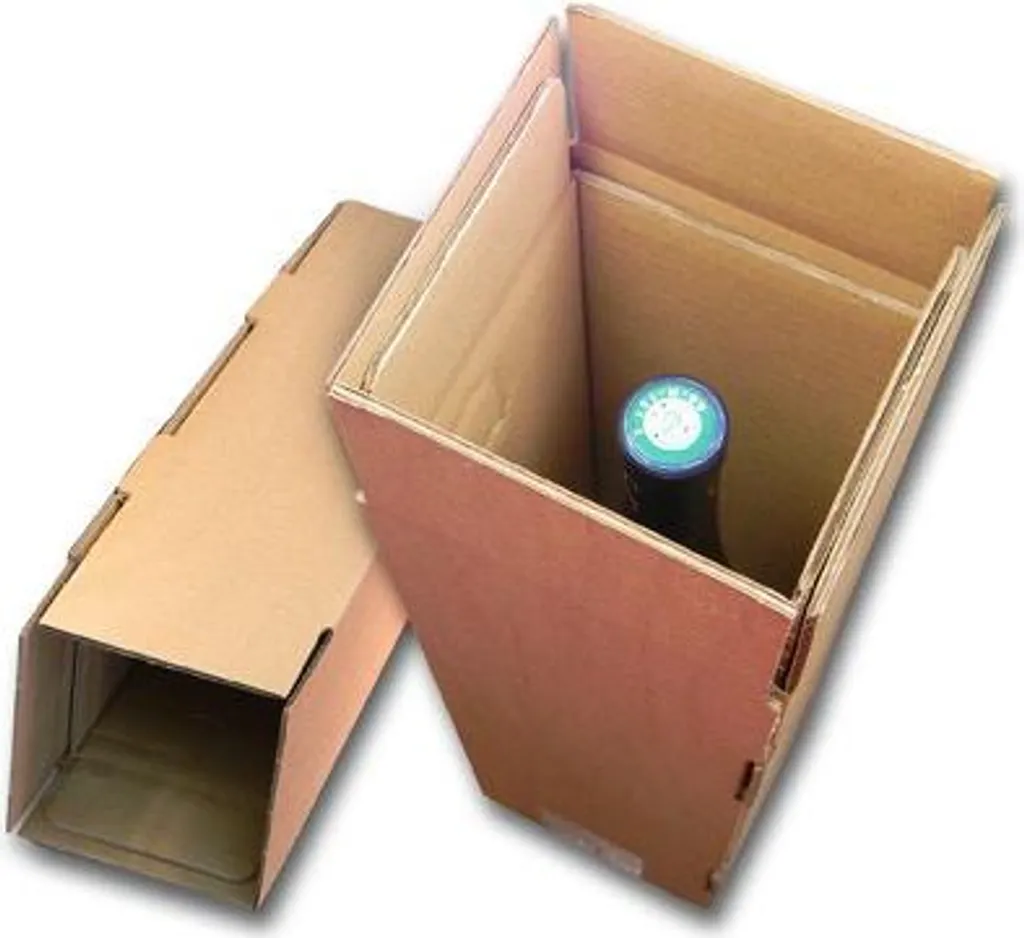 Carton anti-casse pour envoi de bouteille par la poste - Lot de 100