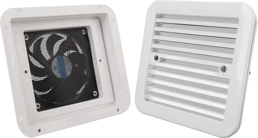 Ventilateur d'aération latéral RV 5V silencieux pour caravane et yacht
