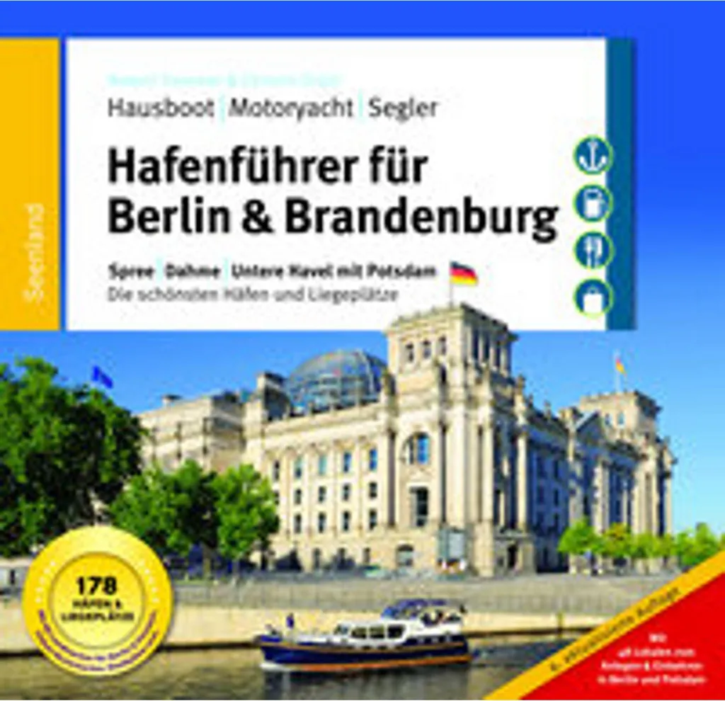 Guide Fluvial Berlin et Brandebourg pour Bateau sans Permis - 184 Pages