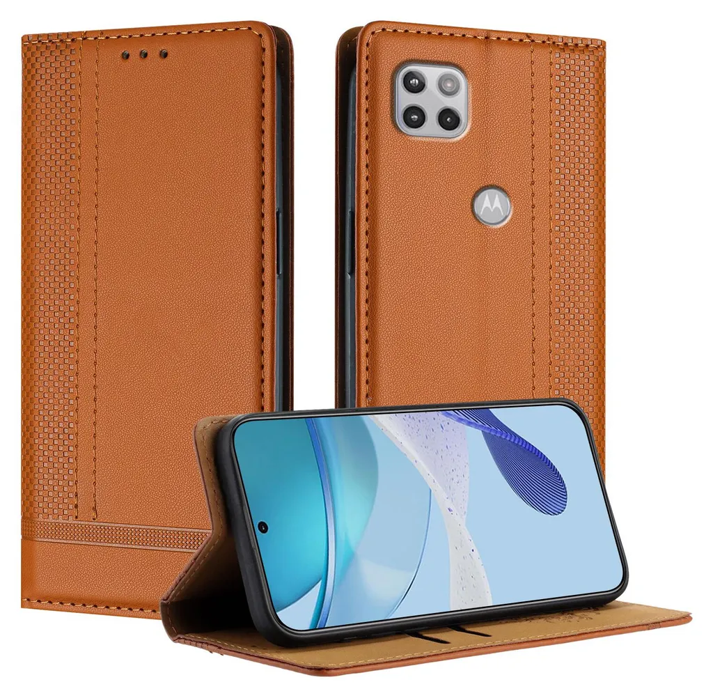 Custodia Motorola Moto G 5G 2020 Pelle Marrone: Praticità e Sicurezza