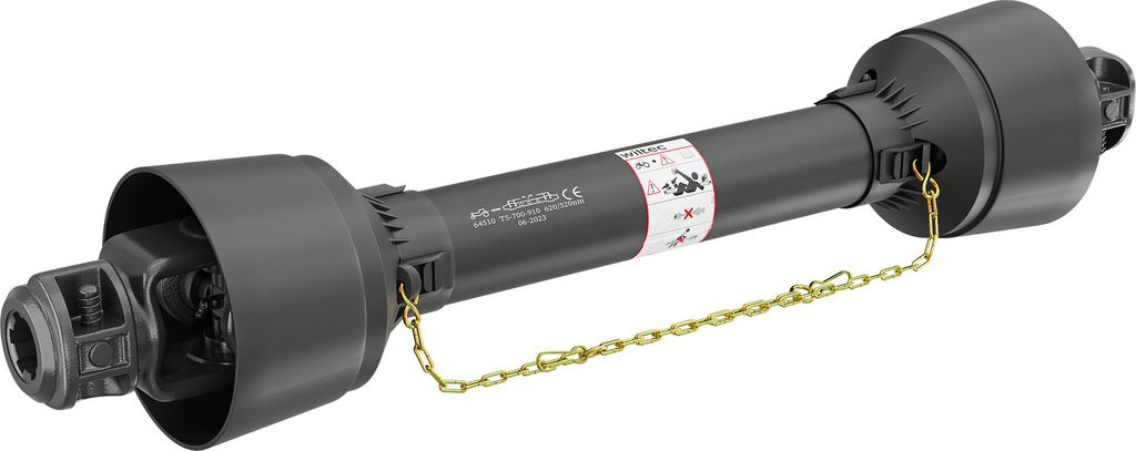 Arbre de transmission T5 Cardan 700mm 620Nm 540 tr/min 54kW Image du produit 