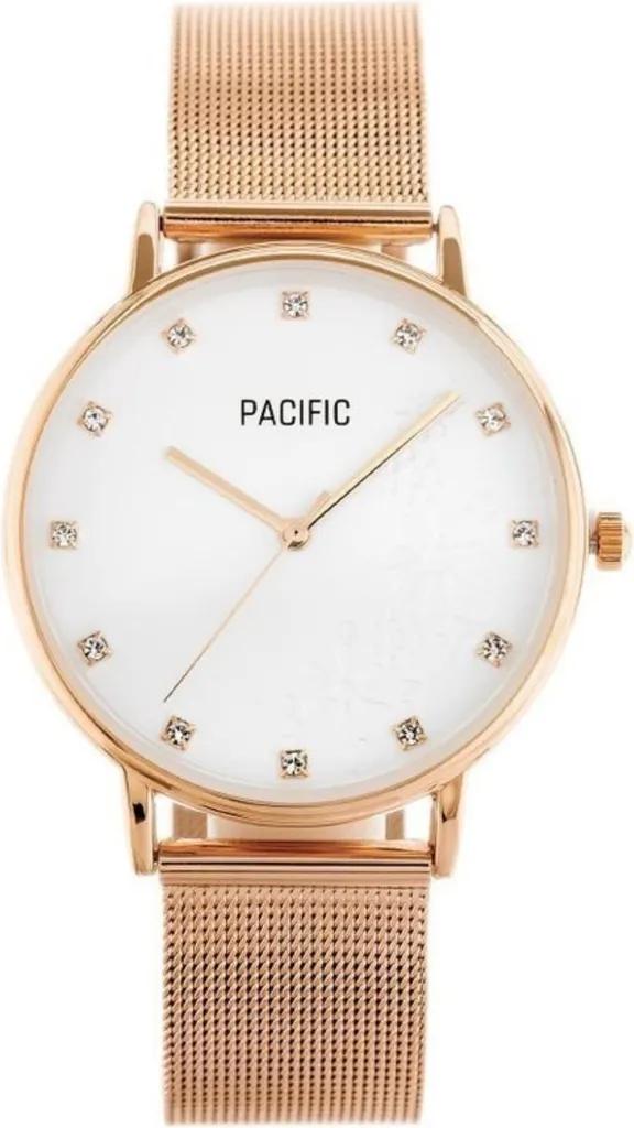 Orologio Pacific TY158100 Nero e Acciaio - Look Moderno Maschile