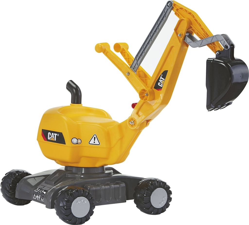 Rypadlo RollyDigger Cat Junior 102 x 43 cm žlté Obrázok produktu 