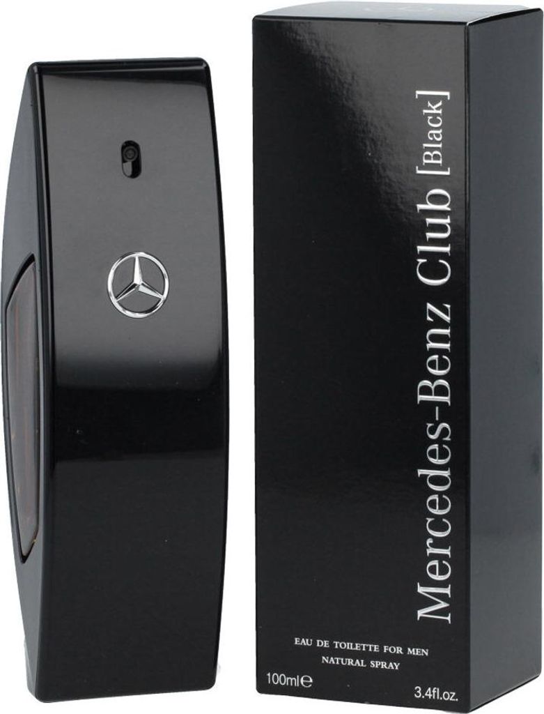 Mercedes-Benz Club Black, Männer, 100 ml, Bergamotte, Produktbild 