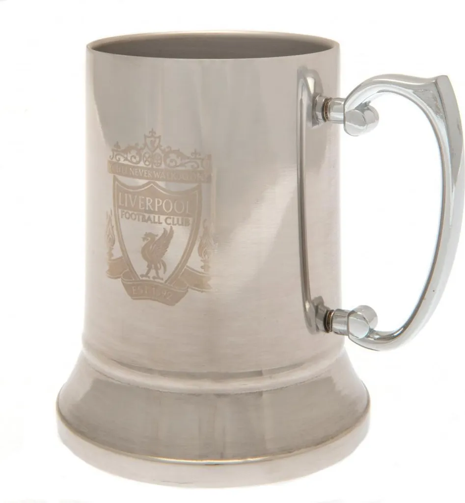 Boccale Birra Liverpool FC Acciaio Inossidabile TA8465 - Offerta Shop