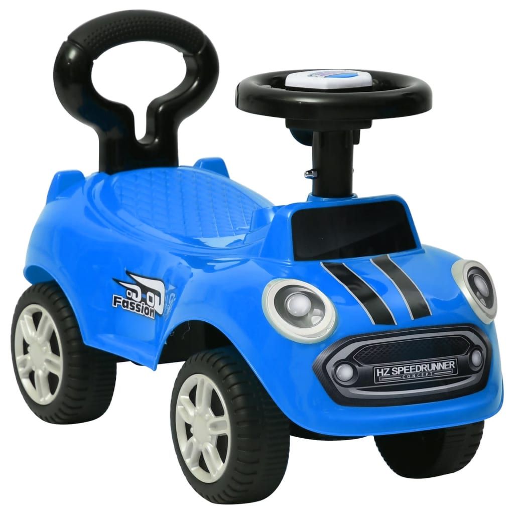 vidaXL Kinderauto Kinderfahrzeug Rutschauto Kinder Elektroauto Auto Rot/Blau 