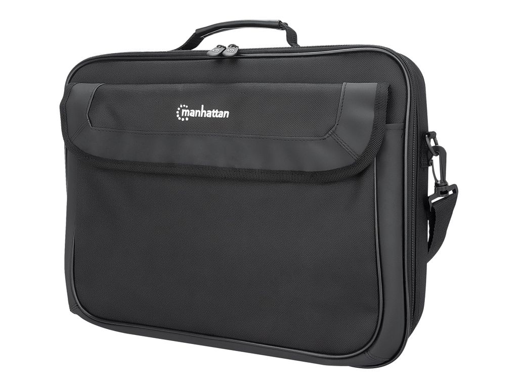 MANHATTAN NB Tasche Cambridge Clamshell 15,6" schwarz Produktbild 