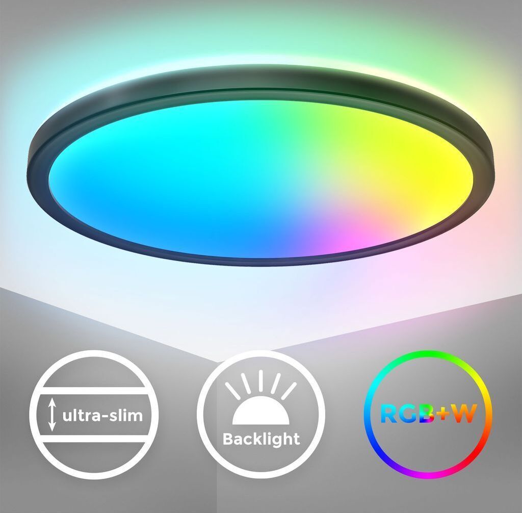 LED stropní světelný panel stmívatelný RGB měnící barvu Obrázek produktu 