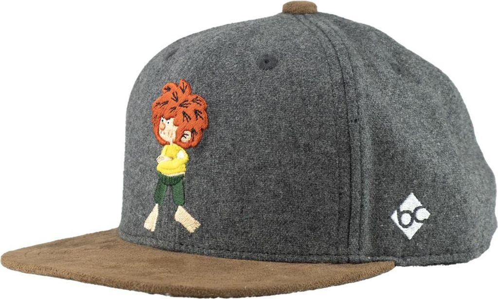 BAVARIAN CAPS Kids Snapback Cap Grantig By Nature V2 dunkelgrau