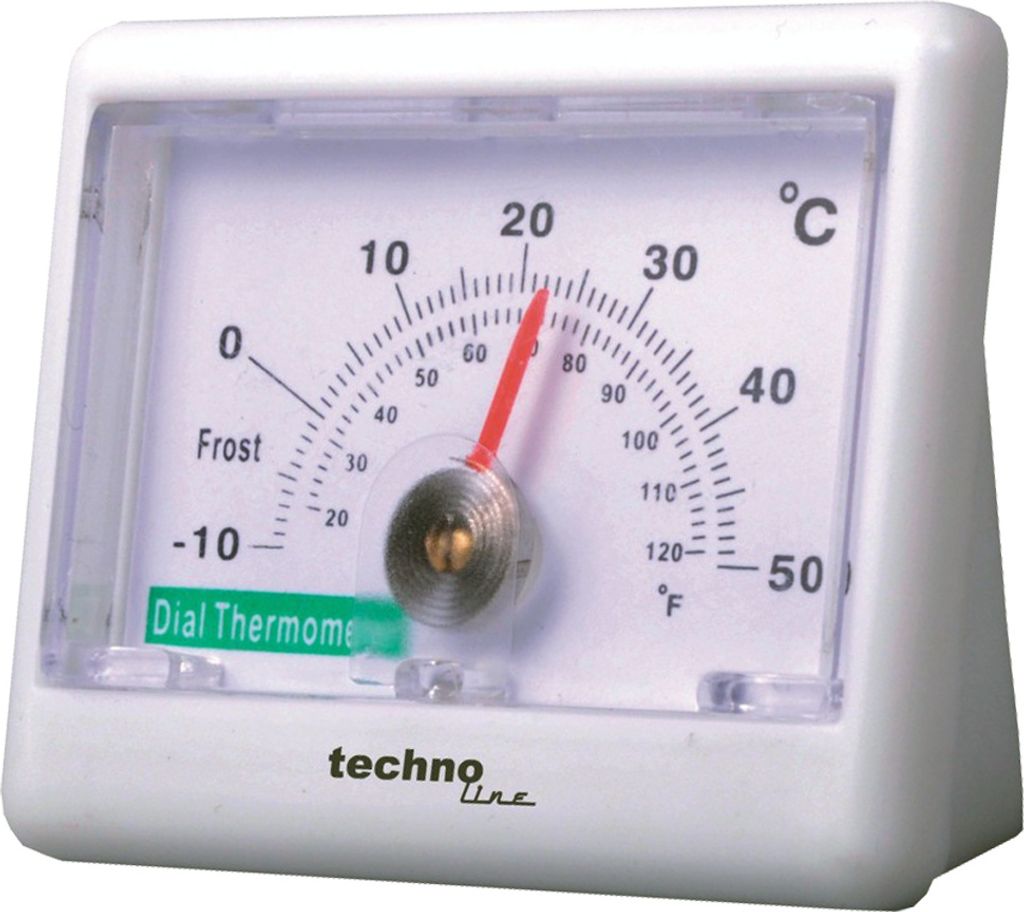 Technoline WA 1015, Mechanisches Umgebungsthermometer, Drinnen, F, °C, -10 - 50 °C, Analog, 20 - 120 °F