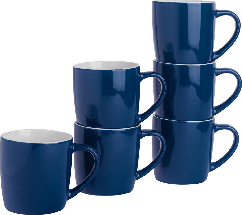 Argon Ta Farbige Kaffeetassen – 350 ml – Marineblau – Produktbild 