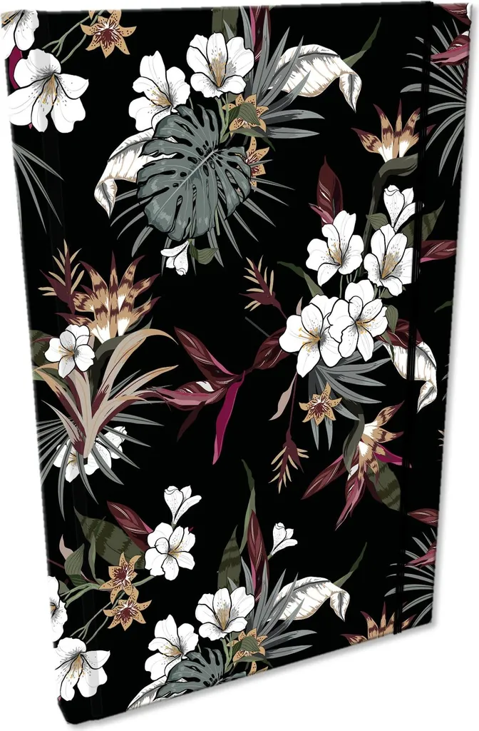 Taccuino A5 Tropical Soft Touch: Griglia 5mm e Copertina Gommata