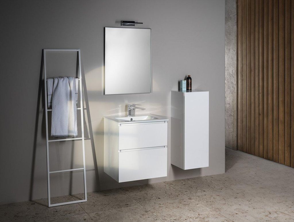 Sapho SLIM Keramik-Waschtisch 60x46,5cm, Weiß