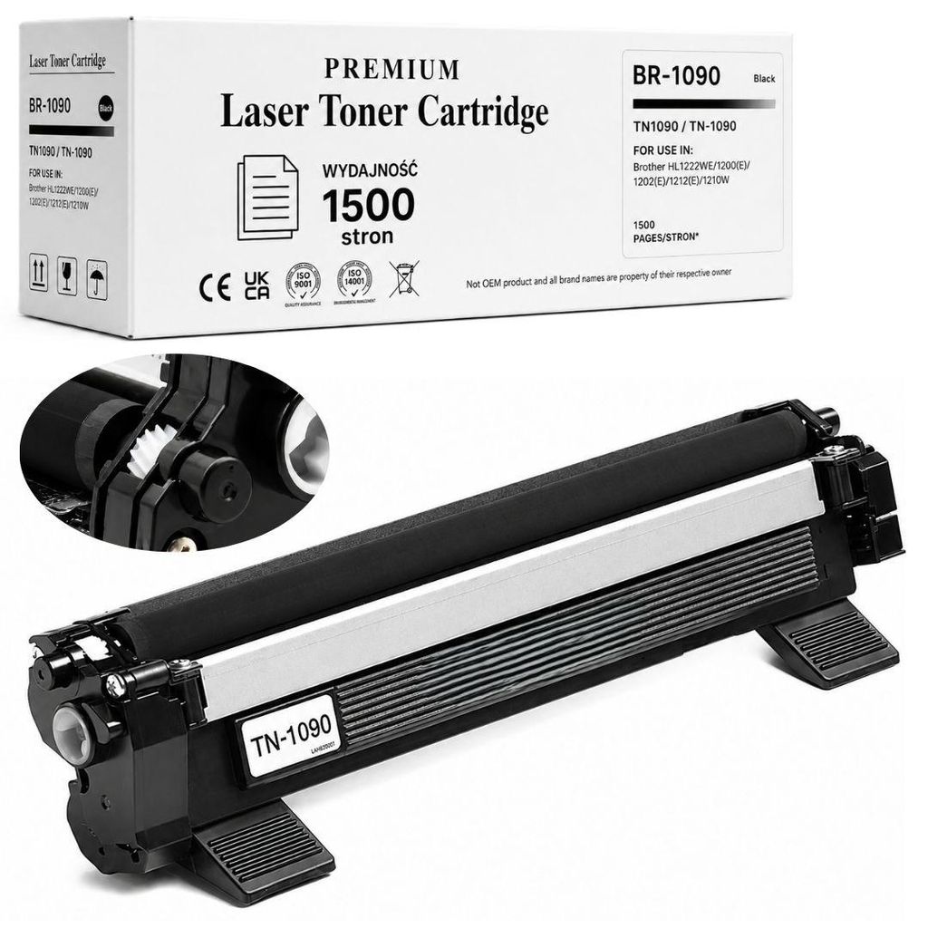 Ersatztoner für Brother TN1090, 1500 Seiten, HL-1223WE, DCP-1622WE