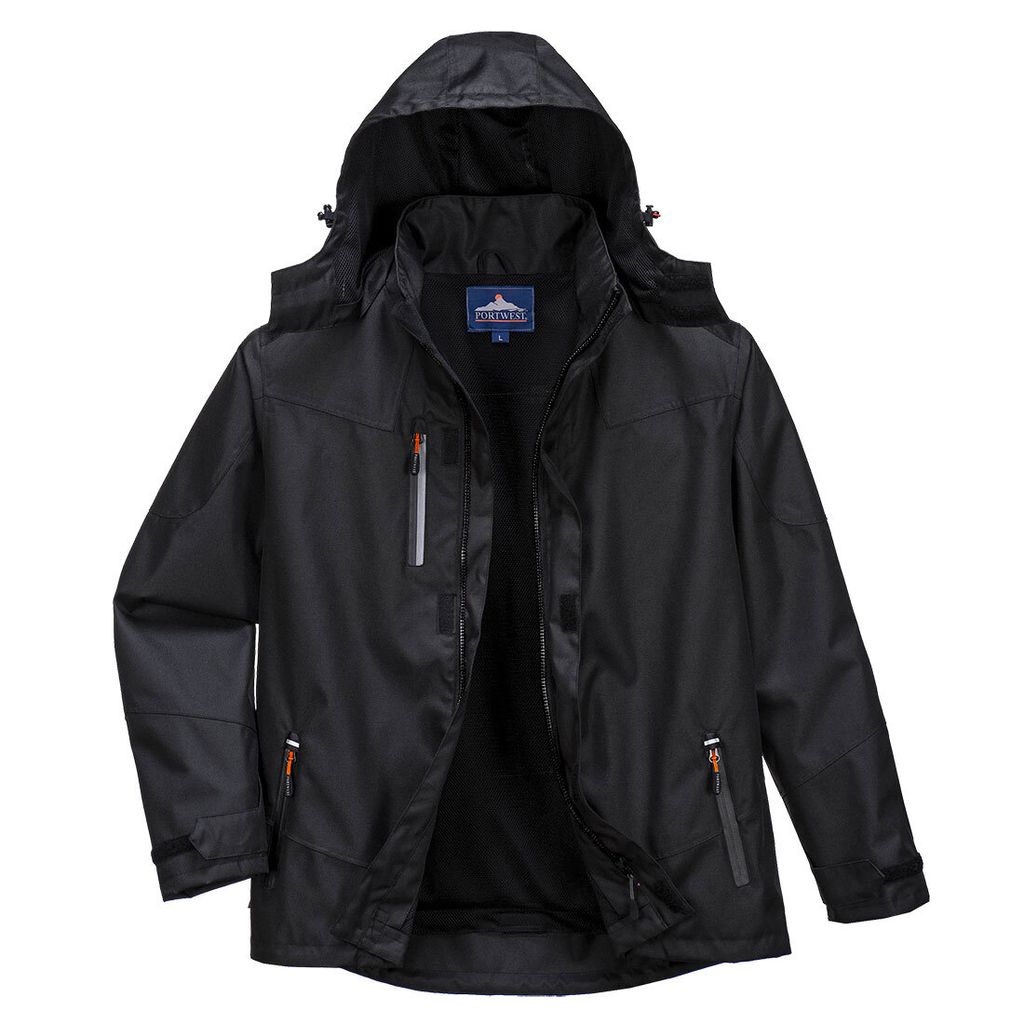 Portwest S555 Trainer Jacke Black Gr. 4XL