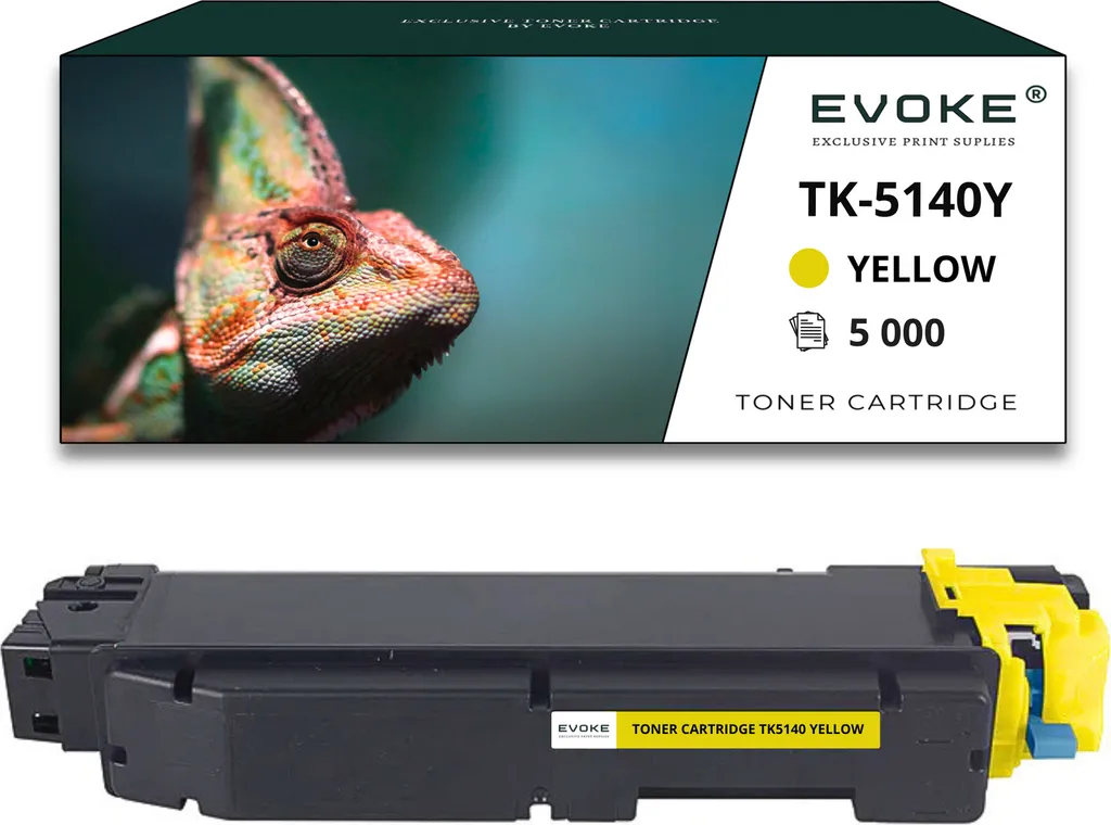 Risparmia sul Toner Kyocera TK-5140Y Giallo - 5000 Pagine Garantite