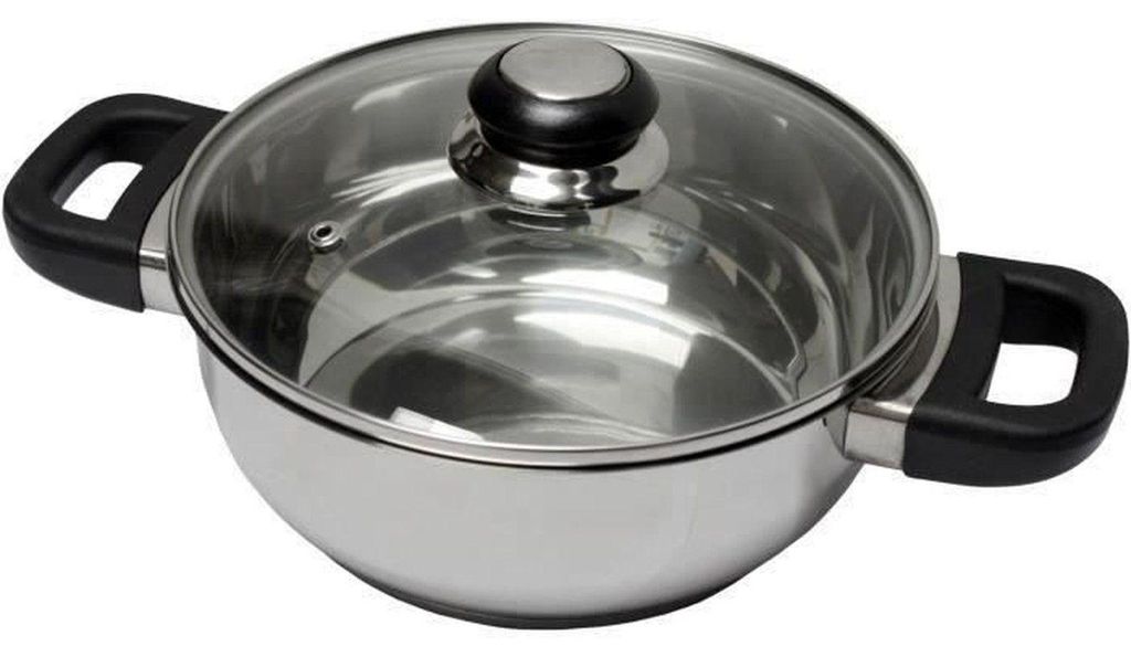 Baumalu Edelstahl-Kupfer-Kasserolle Ø 24 cm