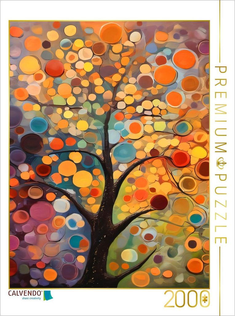 CALVENDO Puzzle Oktober | 2000 Teile Lege-Größe 90x67cm Foto-Puzzle für glückliche Stunden