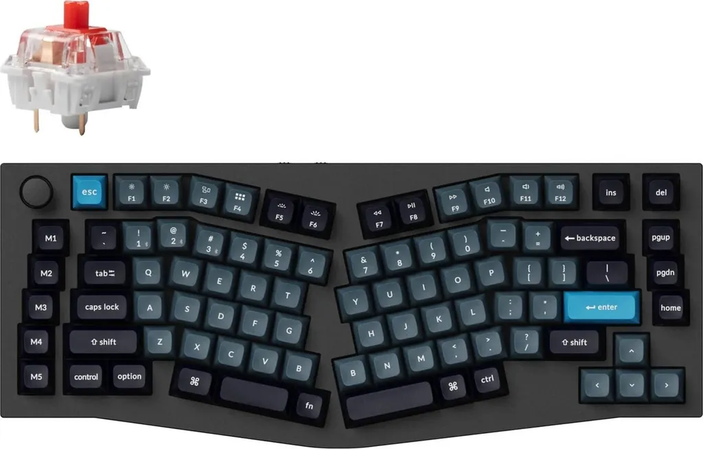 Keychron Q10 Pro-M1 Clavier Mécanique contre les Douleurs au Poignet