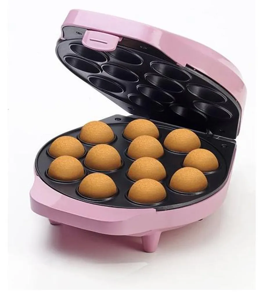 Appareil à cake pops spécial fêtes et goûters d'enfants 700W Bestron Jaune