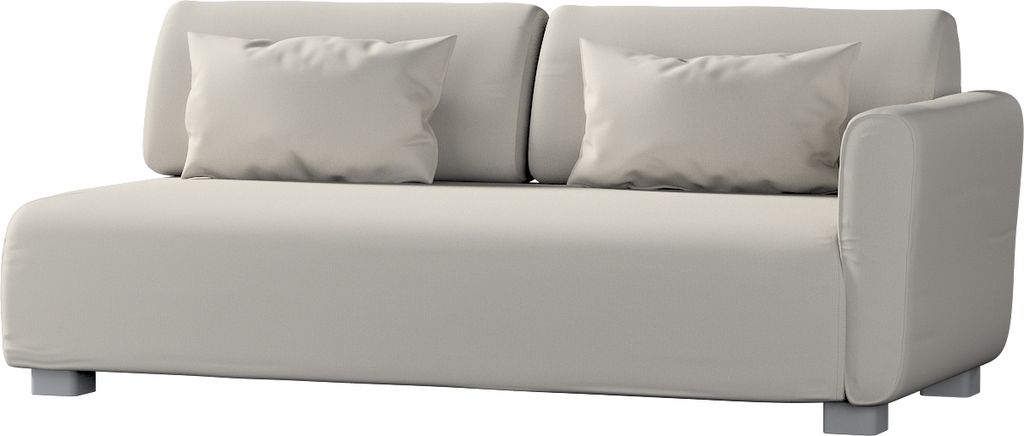 Dekoria Bezug für Mysinge 2-Sitzer mit 1 Armelehne Sofa, grau, Sofahusse Mysinge 2-Sitzer mit 1 Armlehne