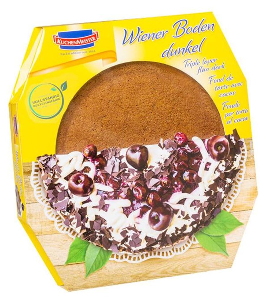 KuchenMeister Fonds de tarte viennois foncés trois fonds Image du produit 