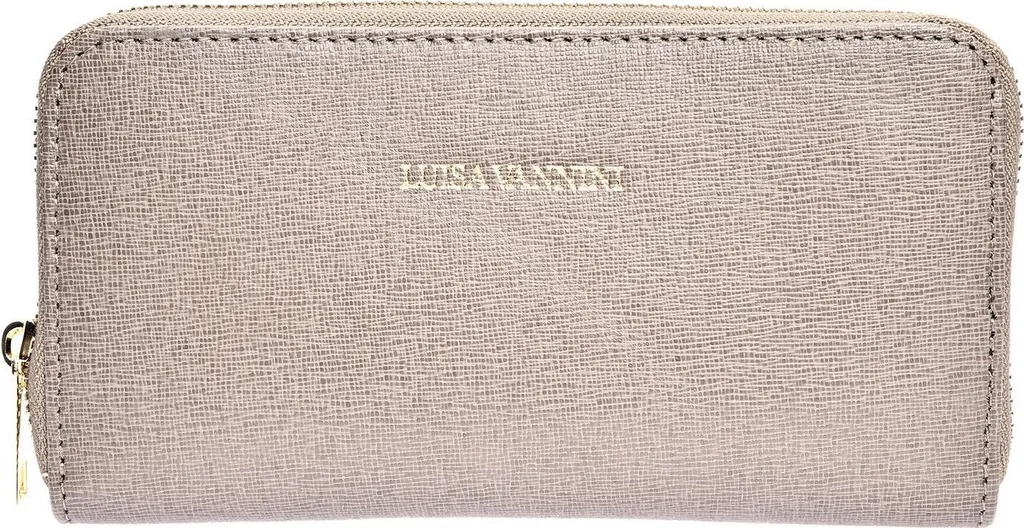 Grand Portefeuille Compagnon Femme Luisa Vannini LV 474 Fango AW25