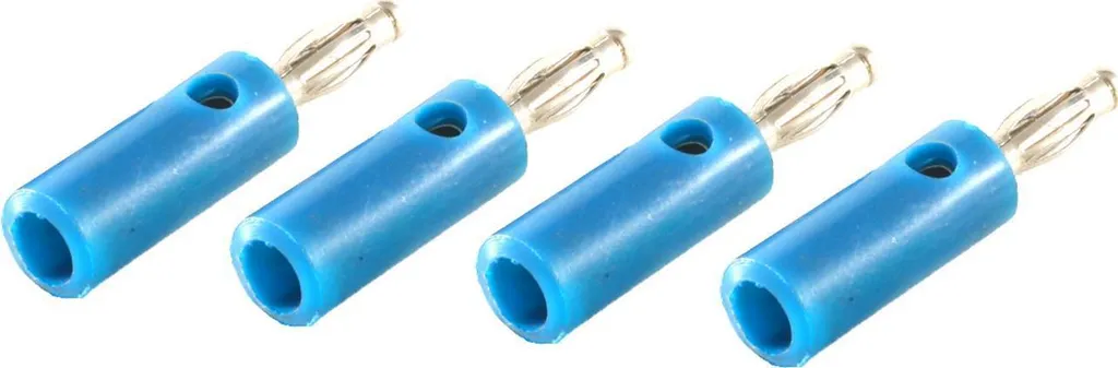 Fiche Banane BS56200-4B Bleue : Évitez les Faux Contacts Audio Hi-Fi