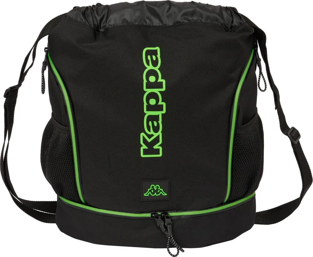 Sac à dos enfants Kappa Noir pour sorties scolaires et activités sport