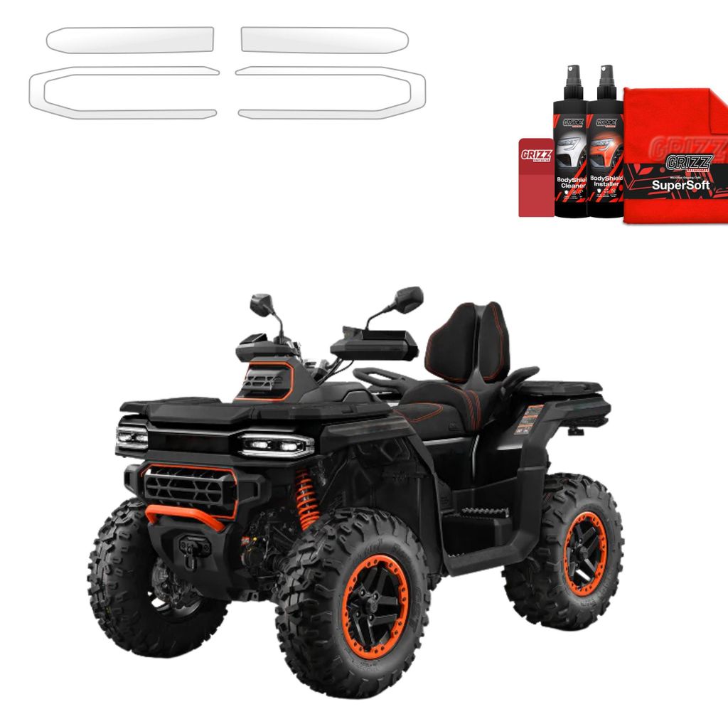 2in1 Schutzfolie Grizz Protector - CFMOTO Goes Terrox 1000
