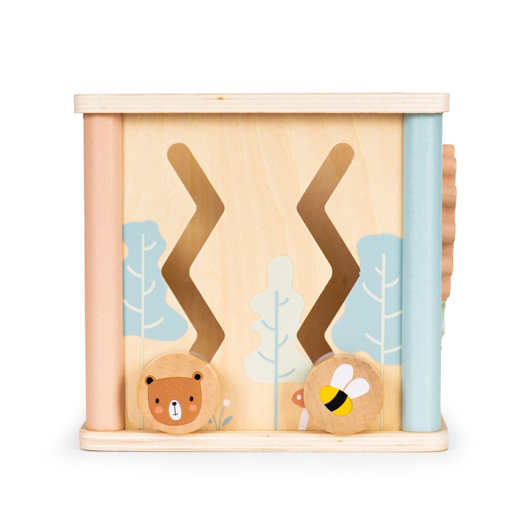 Dřevěné vzdělávací kostky Ecotoys Obrázek produktu 3