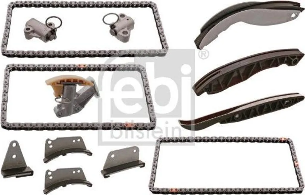 Chaîne de distribution renforcée FEBI 100140 OE 233514A020 acier