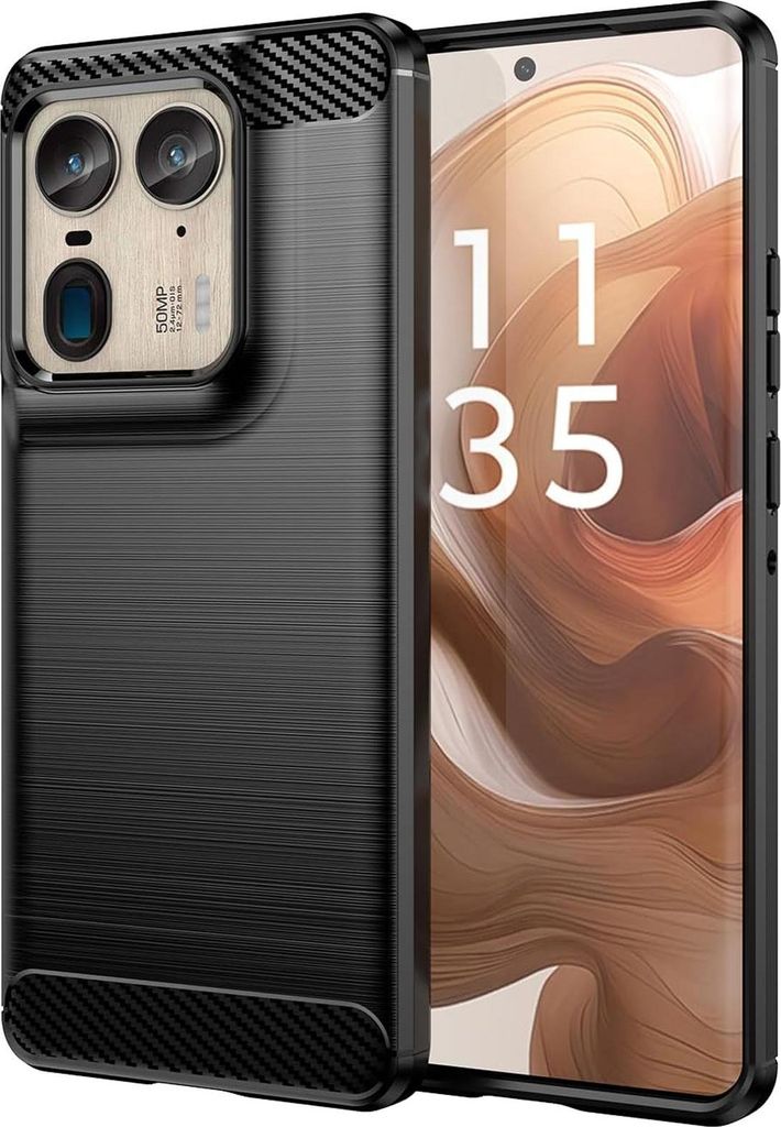 Karbónové puzdro pre Motorola Edge 50 Ultra ochranné puzdro Obrázok produktu 