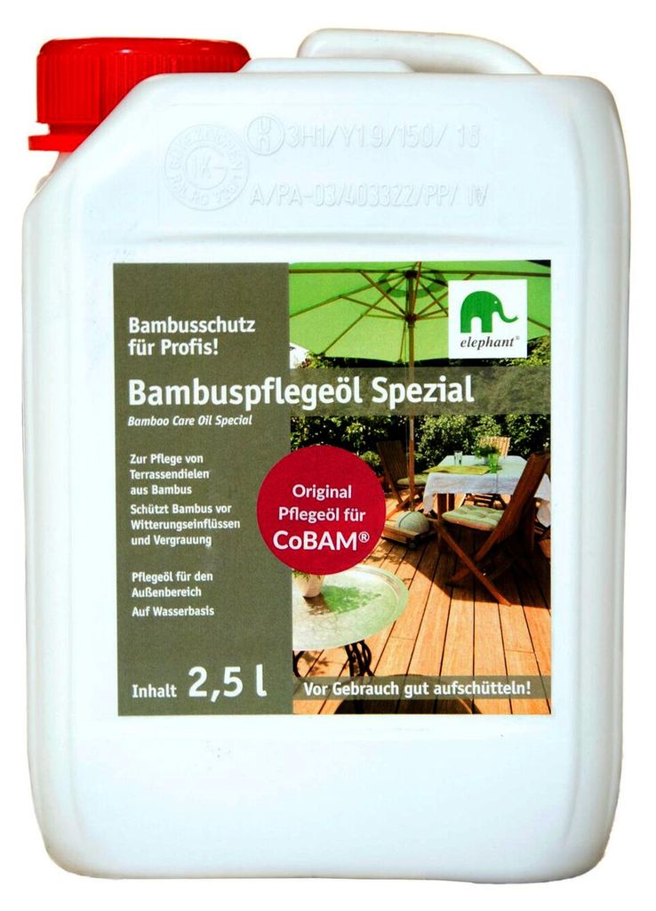 elephant Bambus-Pflegeöl 'Spezial', für Produktbild 