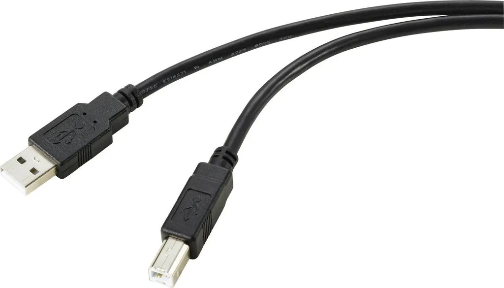 Câble USB 2.0 Longue Distance 20m pour Imprimante et Scanner Noir