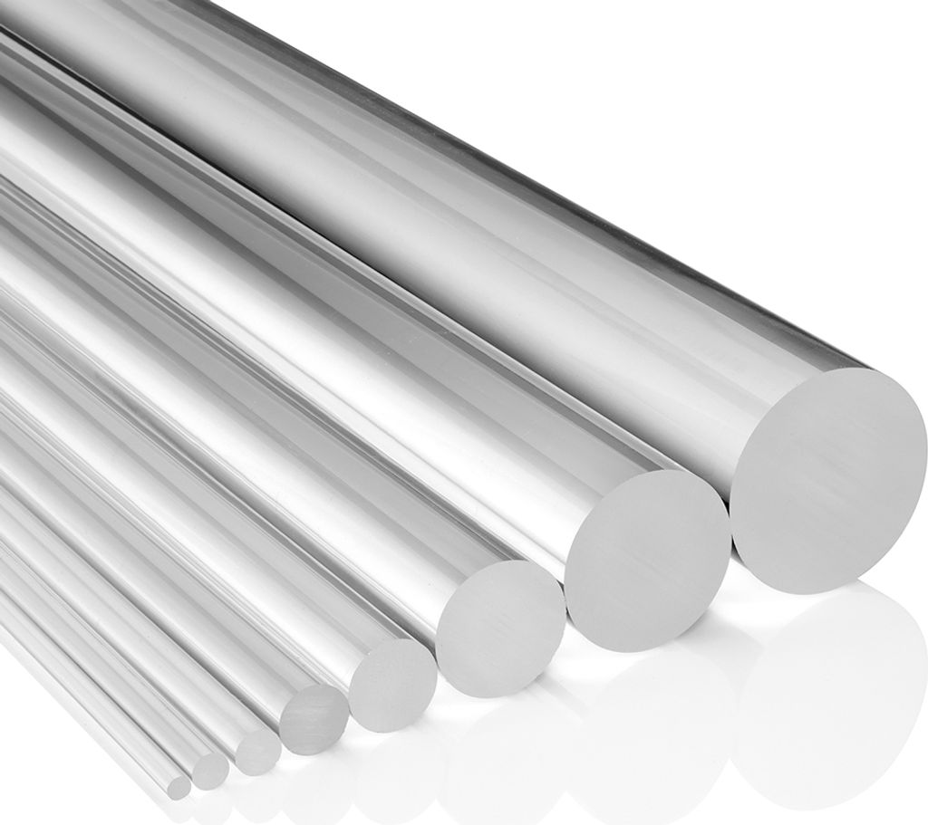 Rundstab Ø 25mm aus transparentem Acrylglas GS , 1000mm - Zeigis / Vollstab / Säule / Massivstab / farblos / Durchmesser / Acryl / PMMA / tran...