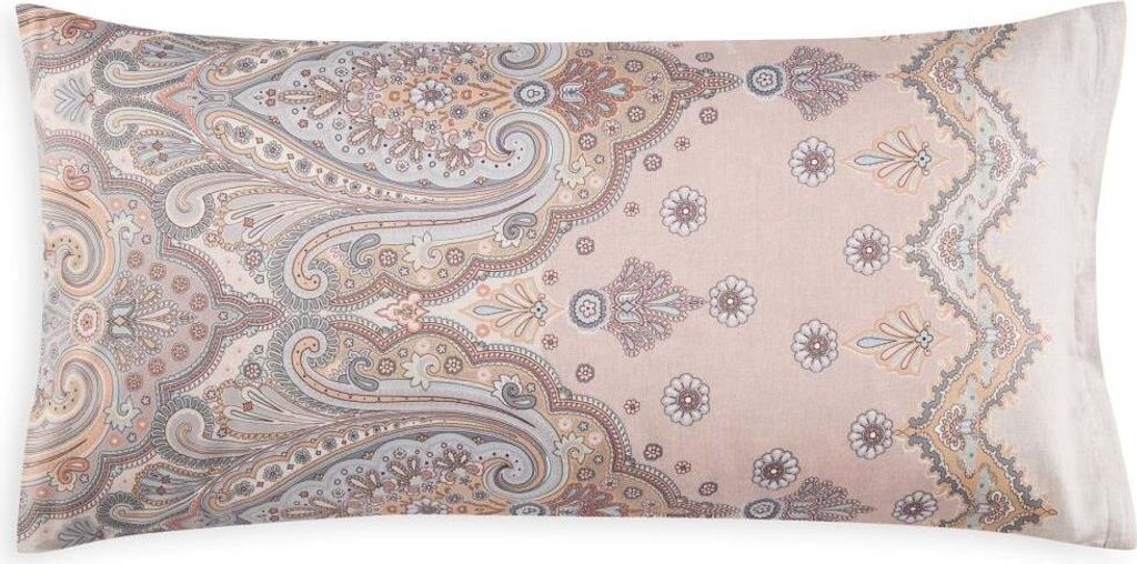 Bassetti Baumwollsatin-Kissenbezug einzeln ISOLABELLA Farbe BEIGE 41 Größe 40x80