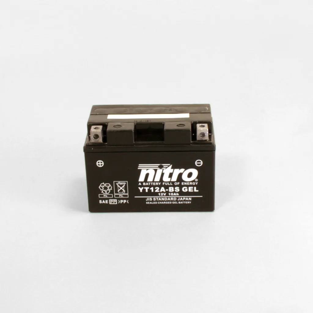 Batterie NITRO NT12A Gel 12V 10Ah : Finissez-en avec les Fuites Acide