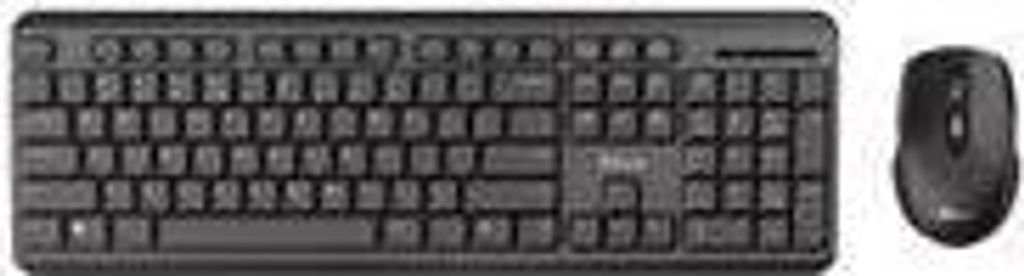 Trust TKM-350 - Tastatur-und-Maus-Set - kabellos - Deutsch Immagine del prodotto 