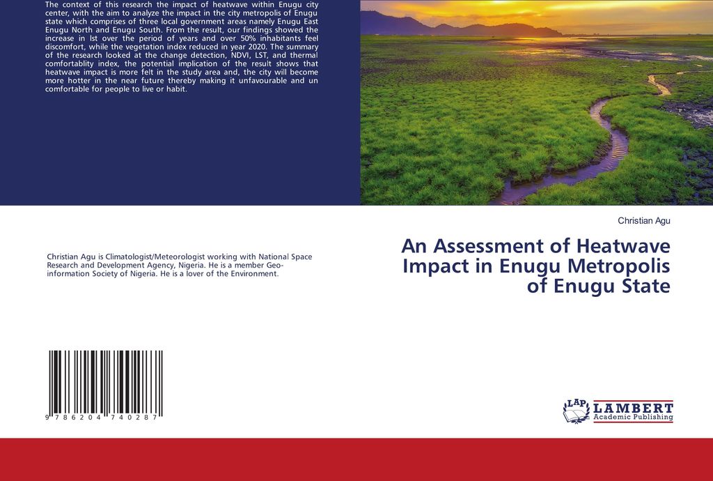 An Assessment of Heatwave Impact in Enugu Metropolis of Enugu State