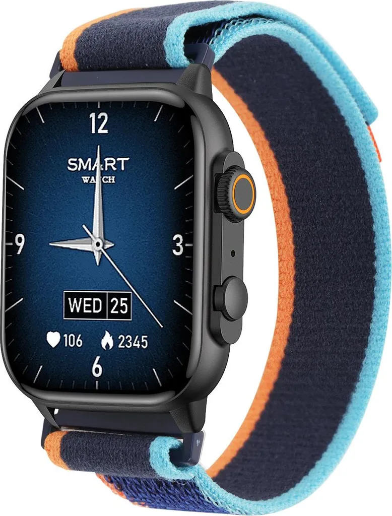 Smartwatch Trevi T-FIT 430 A Nero AMOLED: Qualità Italiana IP68