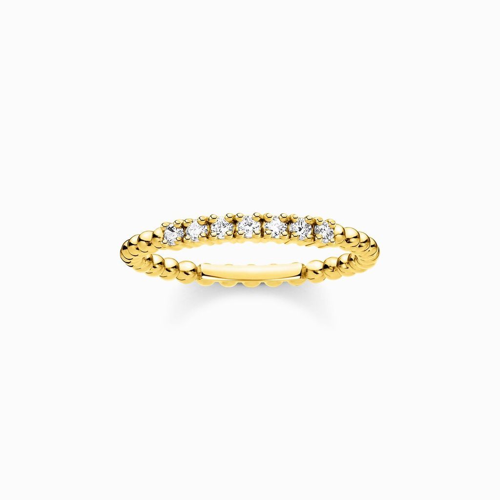 Thomas Sabo Simple Rings TR2323-414-14 Damenring, Ringgröße:48