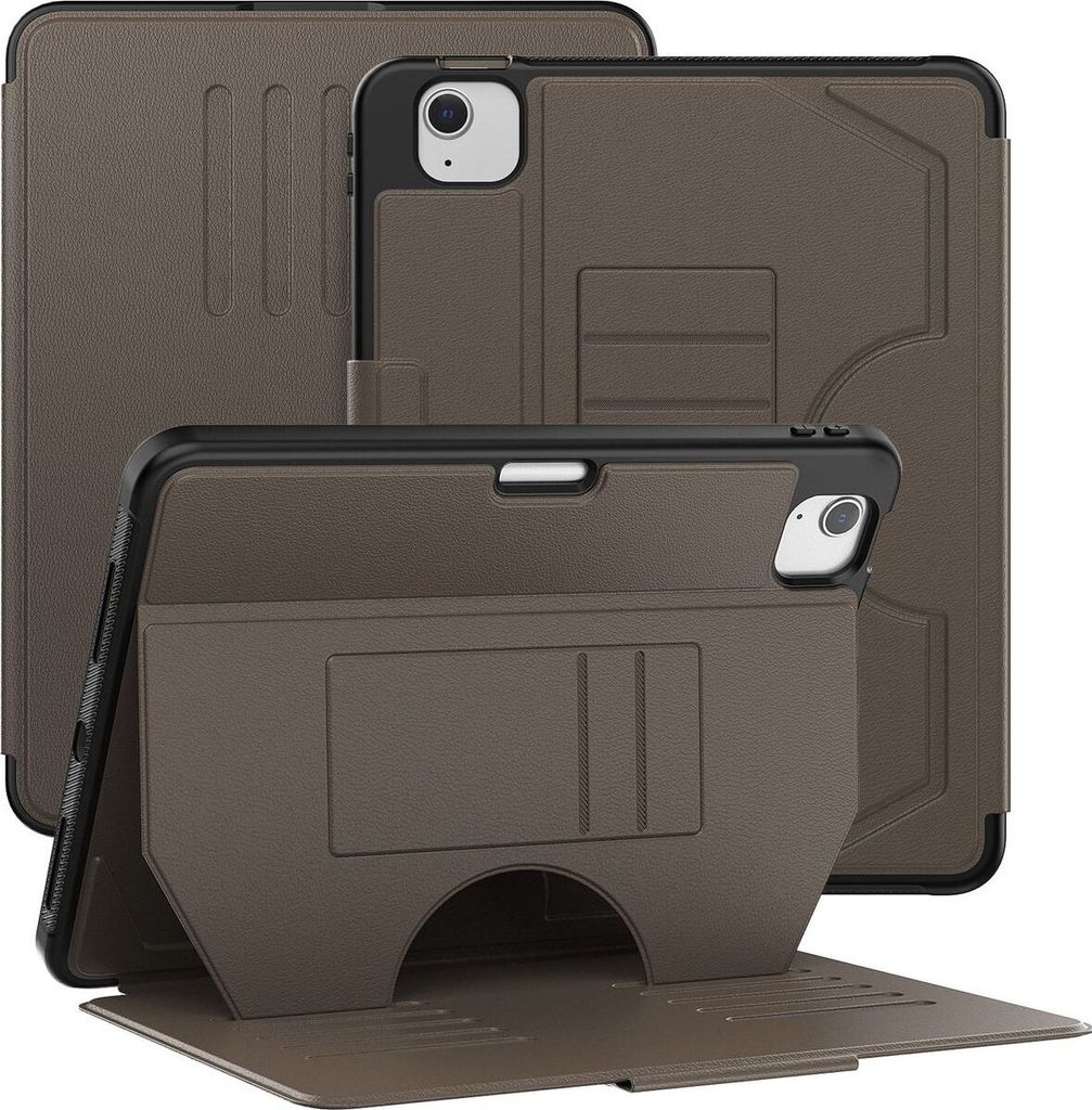 Mobigear Magnetic Folio iPad Pro 11 Zoll (2018) Hülle Klapphülle + Stifthalter - Braun