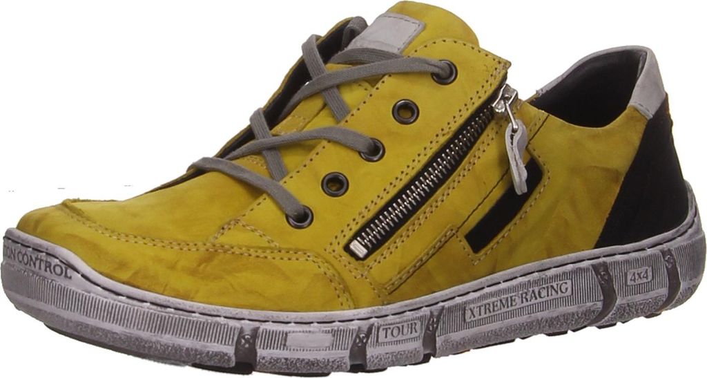 Krisbut Schnürschuhe gelb in Gr. 44