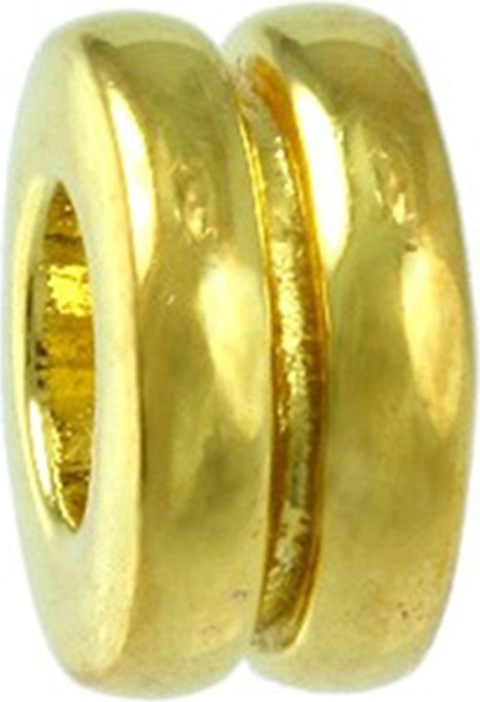 Carlo Biagi Doppelring Bead Silber European Beads BGPS14