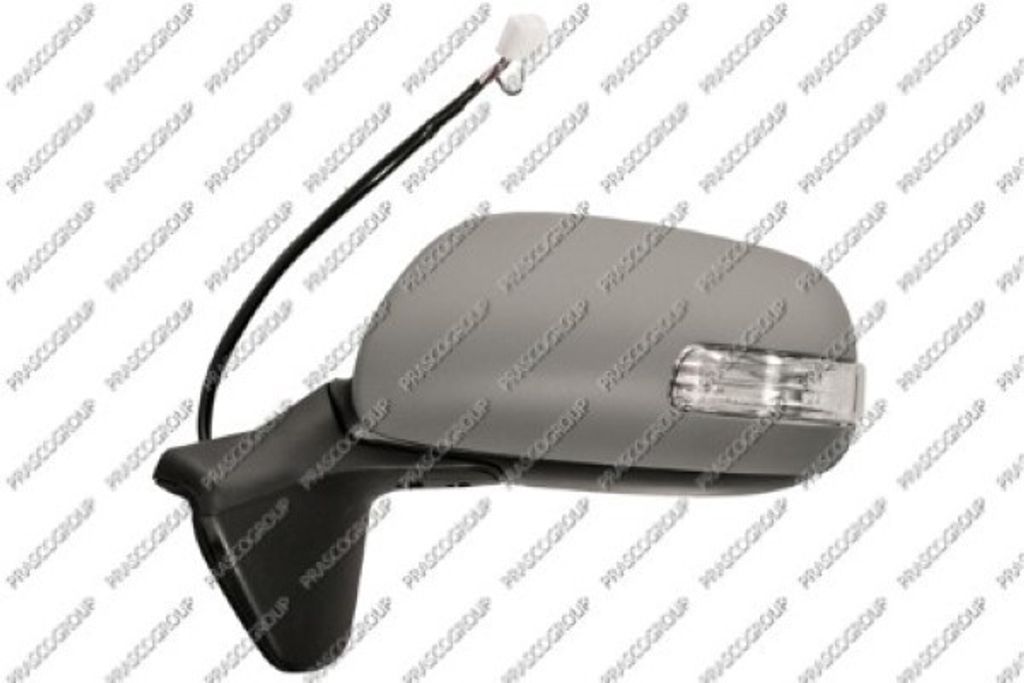 PRASCO TY3527314 Außenspiegel Seitenspiegel Links für TOYOTA AURIS (NRE15, ZZE15, ADE15, ZRE15, NDE15) Grundiert Elektrisch