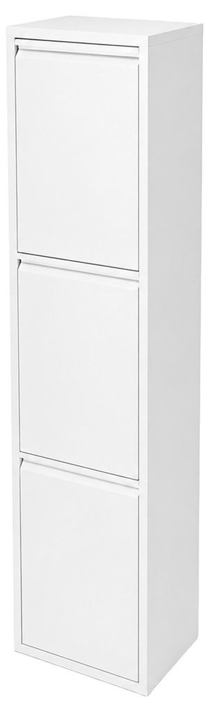 Poubelle Relaxdays, 3 compartiments, 3 x 18 litres, à Image du produit  Image générée par une IA