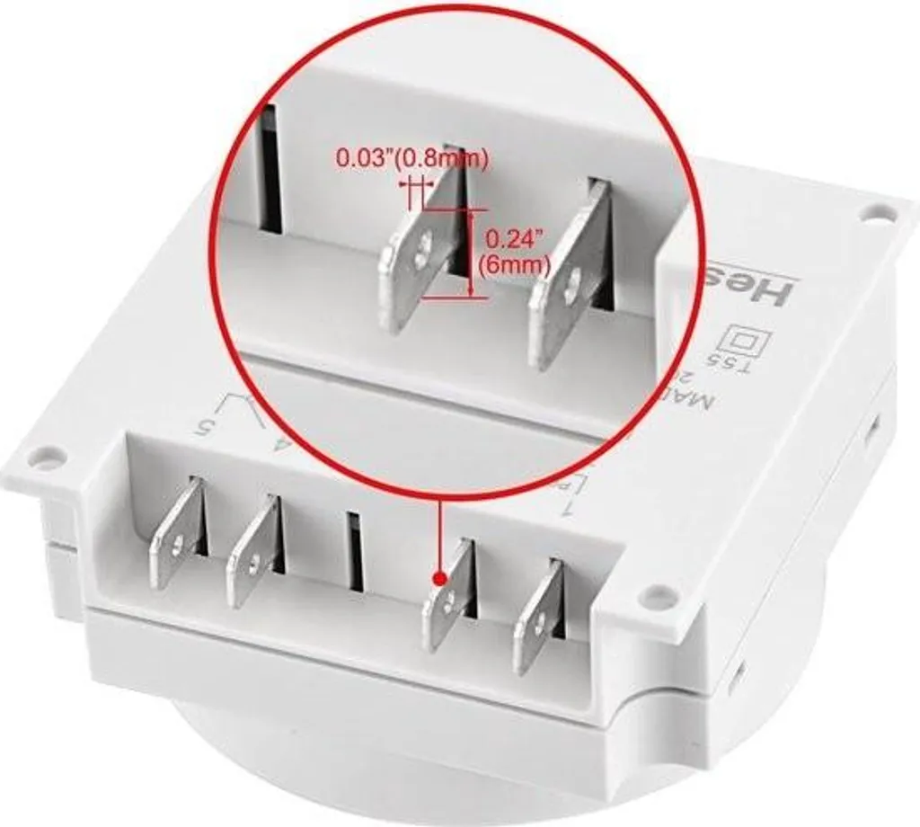 Programmateur hebdomadaire 12V DC avec écran LCD et relais 16A robuste